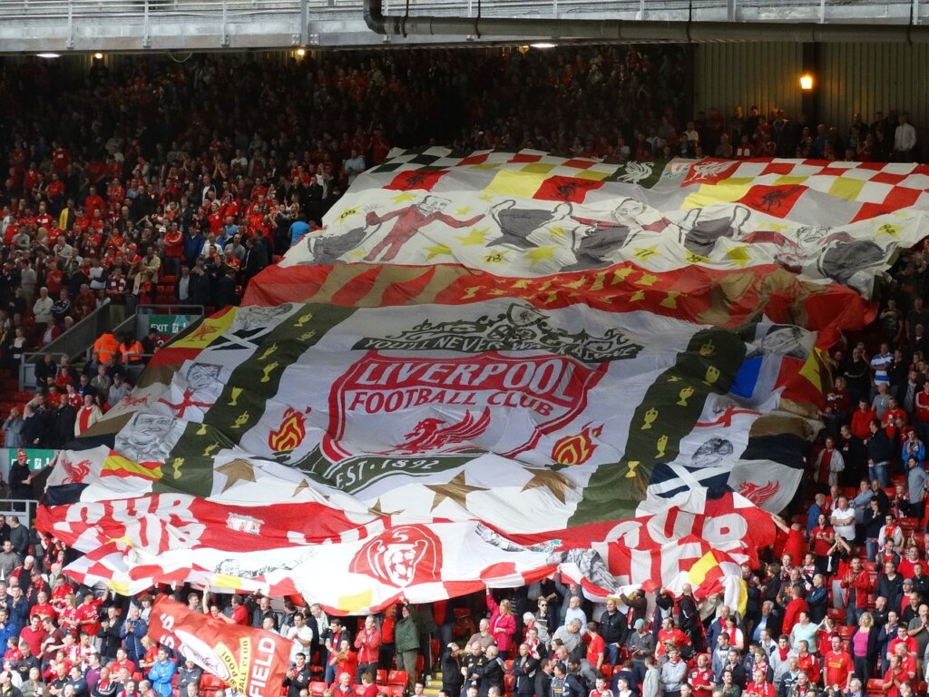 anfield, football, fans