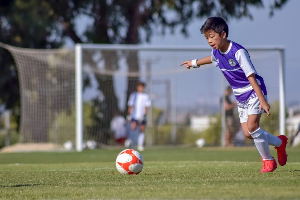 boy, sport, football,young player