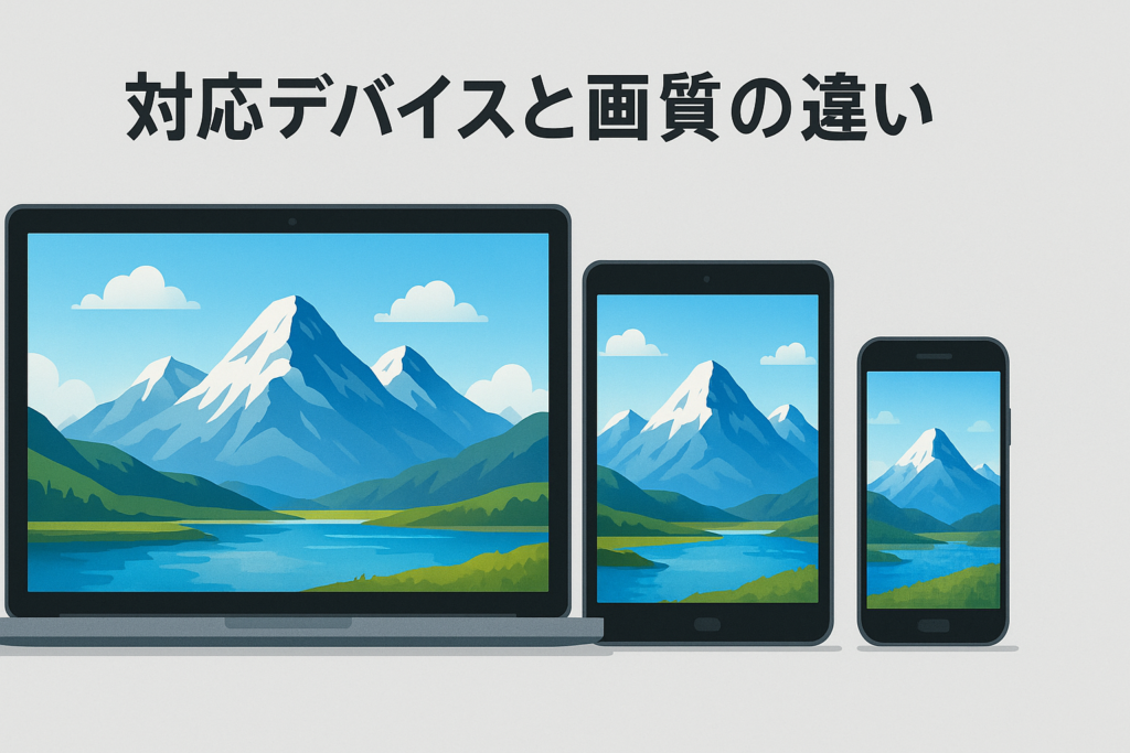 対応デバイス